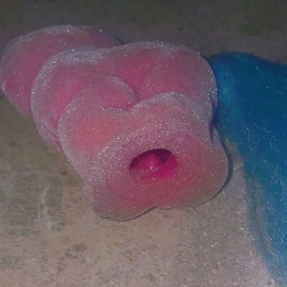 1990 My Little Pony Collectors Lil' Litters Persian Mommy cat, flocked kitty - Picture 3 of 3